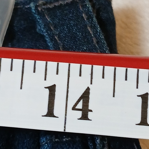 TRUE  RELIGION Vintage Slim Fit Skinny low rise Denim Jeans Made in USA - Picture 5 of 8